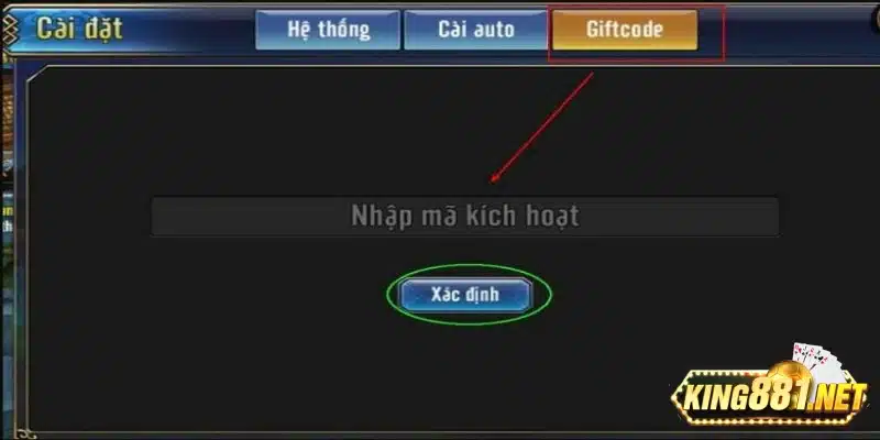 Hướng dẫn tham gia chương trình tặng gift code King88 miễn phí