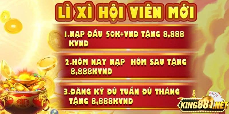 Nạp lần đầu được hưởng 100% giá trị